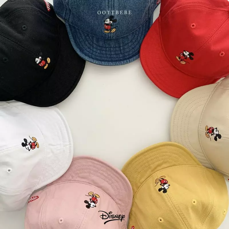 Oott Bebe - Korean Children Fashion - #childofig - Mickey Ball Cap - 9