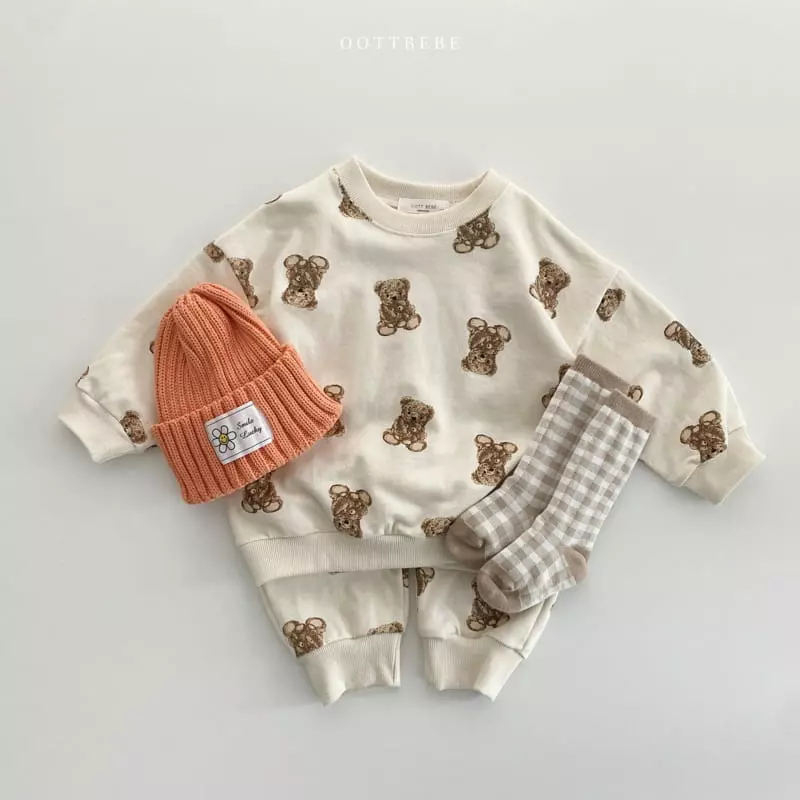 Oott Bebe - Korean Children Fashion - #childrensboutique - Cookie Bear Easywear - 7
