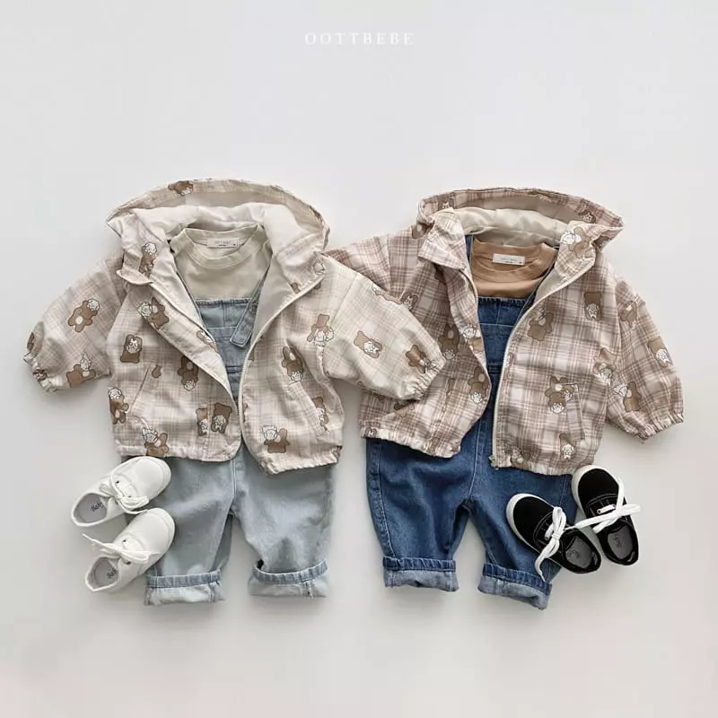 Oott Bebe - Korean Children Fashion - #childrensboutique - Toy Teddy Windbreaker - 11