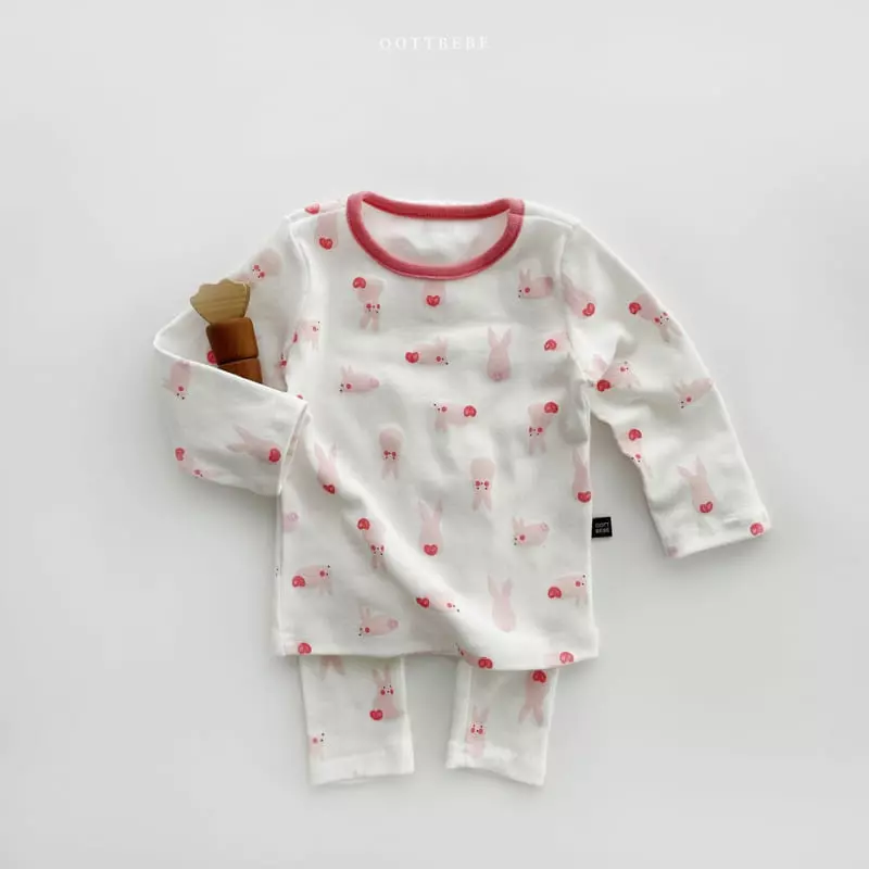 Oott Bebe - Korean Children Fashion - #childrensboutique - Spring Animal Easywear