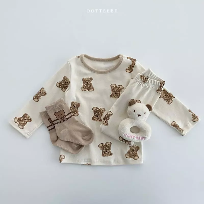 Oott Bebe - Korean Children Fashion - #designkidswear - Rabbit Bear Easywear - 7