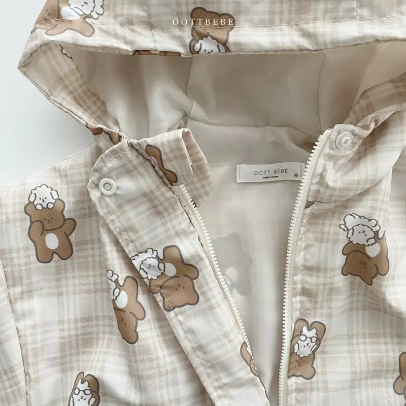 Oott Bebe - Korean Children Fashion - #designkidswear - Toy Teddy Windbreaker - 12