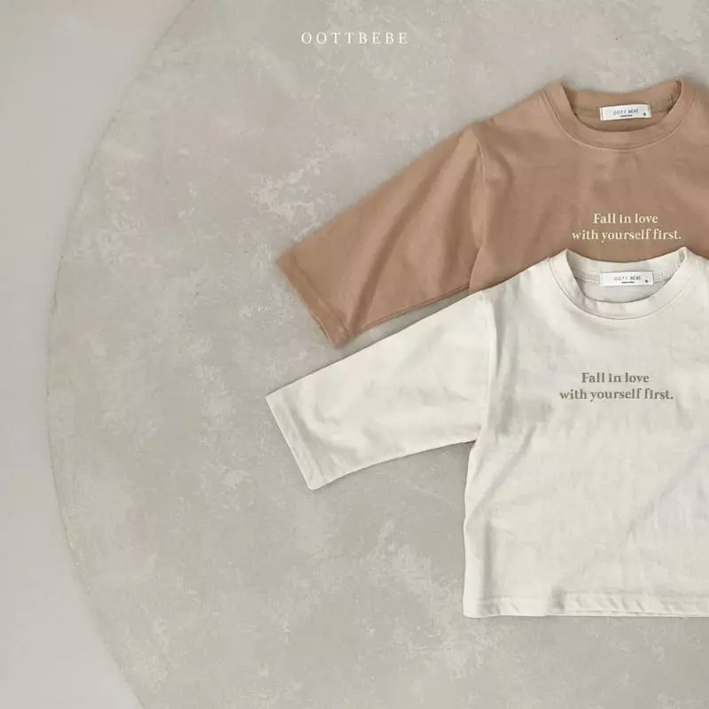 Oott Bebe - Korean Children Fashion - #discoveringself - Fall In Love Silket Tee - 3