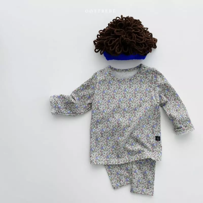 Oott Bebe - Korean Children Fashion - #discoveringself - Flower Pot Easywear - 11
