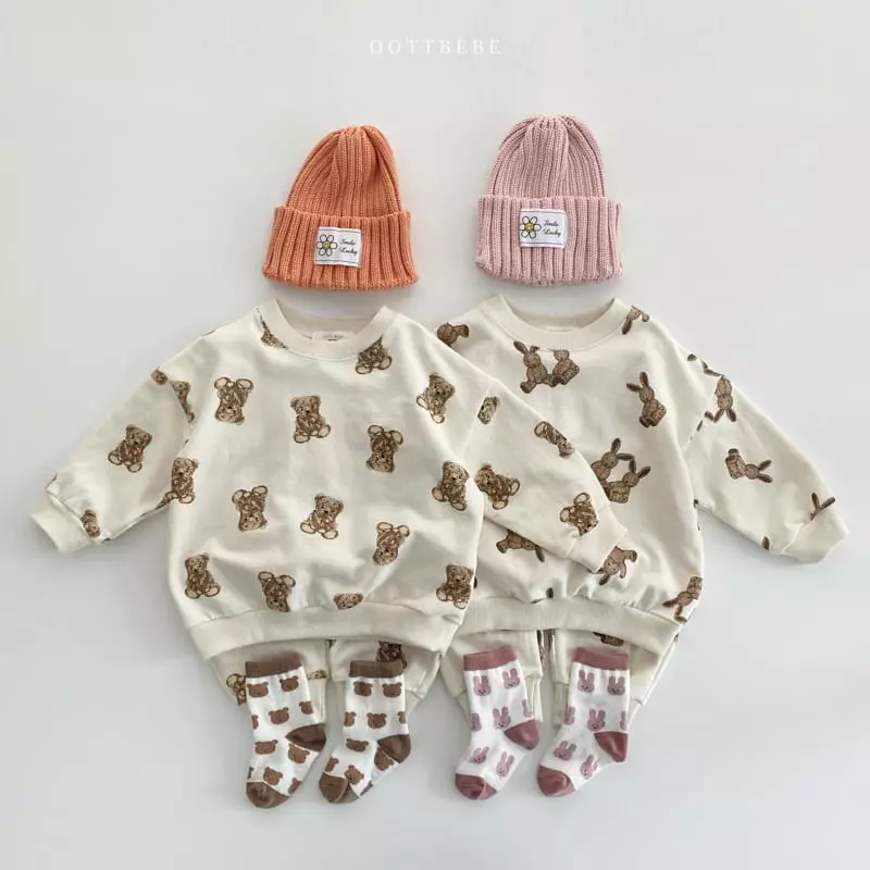 Oott Bebe - Korean Children Fashion - #discoveringself - Cookie Bear Easywear - 9