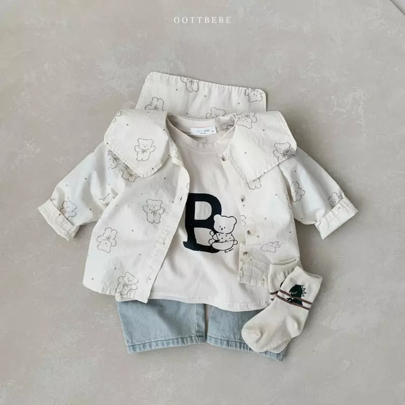 Oott Bebe - Korean Children Fashion - #discoveringself - Bibi Raglan Tee - 10