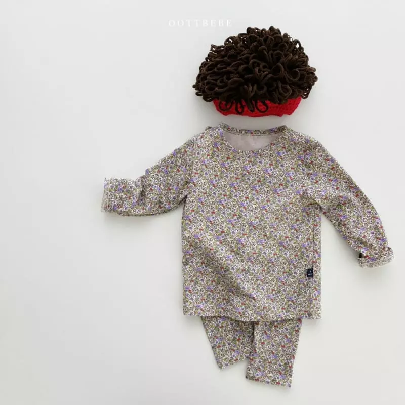 Oott Bebe - Korean Children Fashion - #fashionkids - Flower Pot Easywear - 12