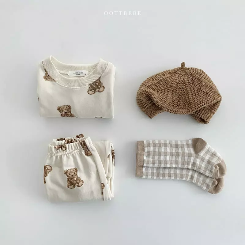 Oott Bebe - Korean Children Fashion - #fashionkids - Cookie Bear Easywear - 10