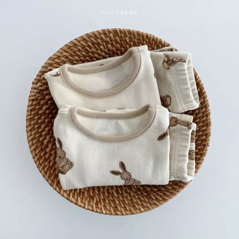 Oott Bebe - Korean Children Fashion - #fashionkids - Rabbit Bear Easywear - 9