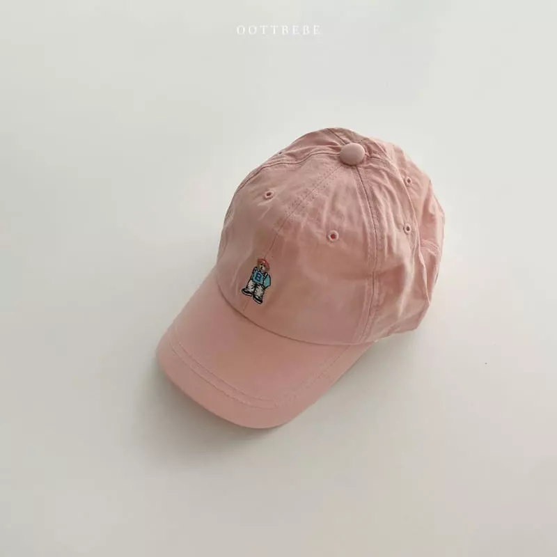 Oott Bebe - Korean Children Fashion - #fashionkids - Teddy Bear Ball Cap - 3