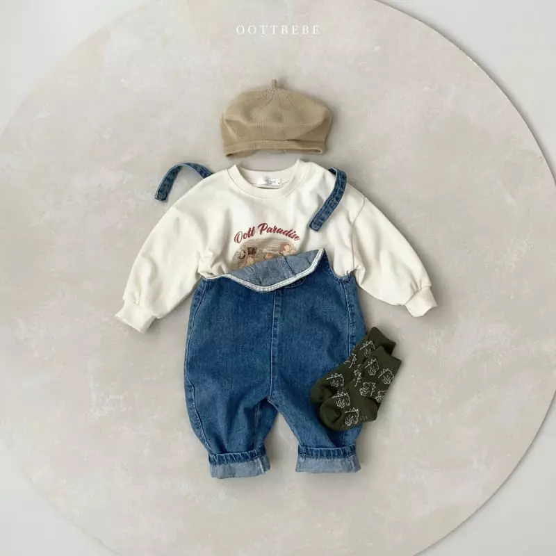 Oott Bebe - Korean Children Fashion - #kidzfashiontrend - Paradise Sweatshirt - 3