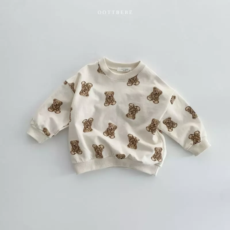 Oott Bebe - Korean Children Fashion - #littlefashionista - Cookie Bear Easywear