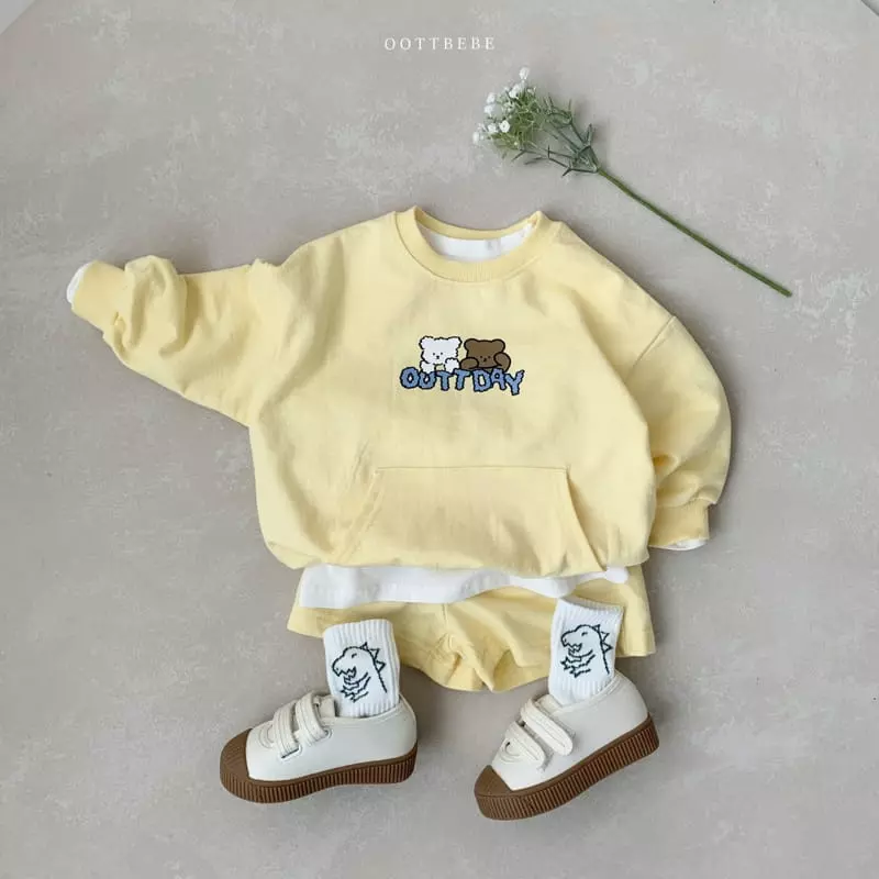 Oott Bebe - Korean Children Fashion - #littlefashionista - Day Day Top Bottom Set - 11