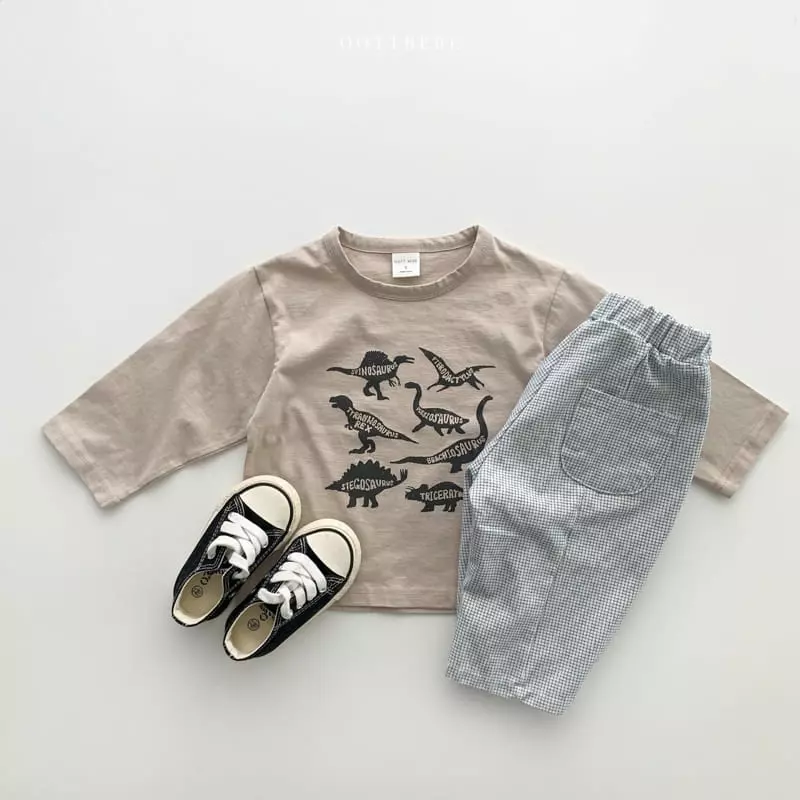Oott Bebe - Korean Children Fashion - #magicofchildhood - Dino Friends Tee - 11