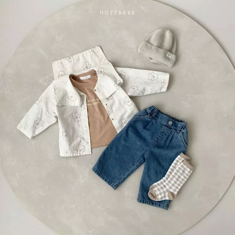 Oott Bebe - Korean Children Fashion - #magicofchildhood - Fall In Love Silket Tee - 10