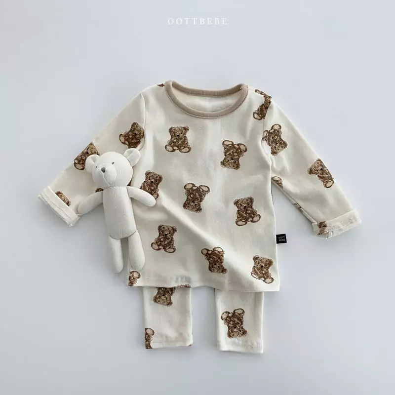 Oott Bebe - Korean Children Fashion - #magicofchildhood - Rabbit Bear Easywear