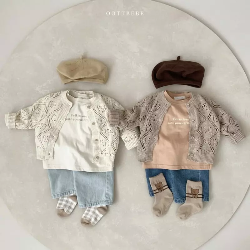 Oott Bebe - Korean Children Fashion - #minifashionista - Fall In Love Silket Tee - 11