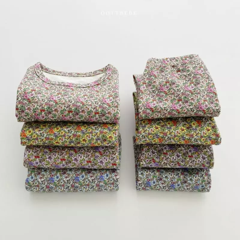 Oott Bebe - Korean Children Fashion - #minifashionista - Flower Pot Easywear - 5