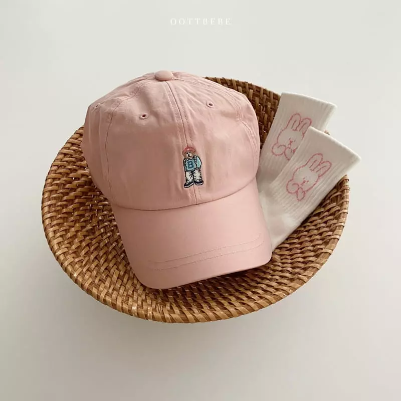 Oott Bebe - Korean Children Fashion - #minifashionista - Teddy Bear Ball Cap - 10