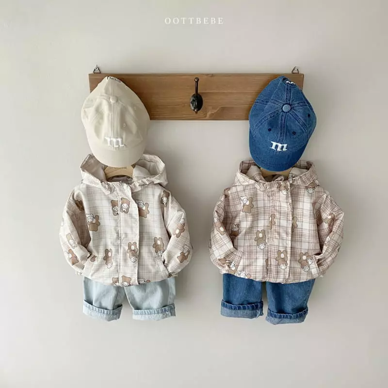 Oott Bebe - Korean Children Fashion - #minifashionista - Toy Teddy Windbreaker - 5