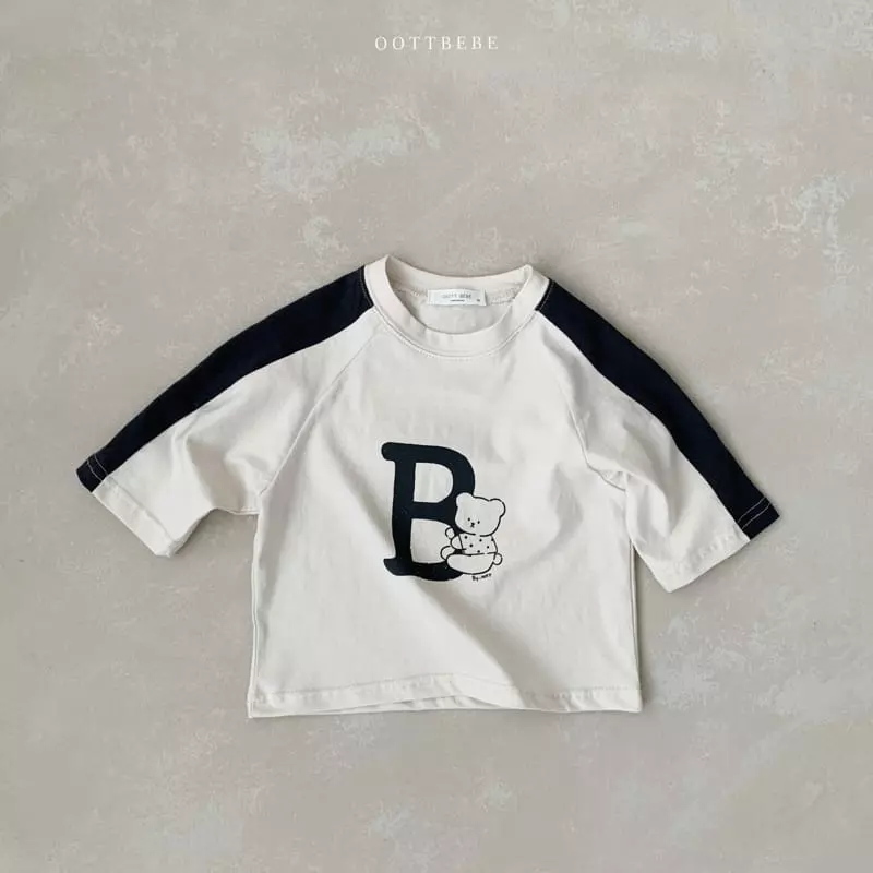 Oott Bebe - Korean Children Fashion - #minifashionista - Bibi Raglan Tee - 2