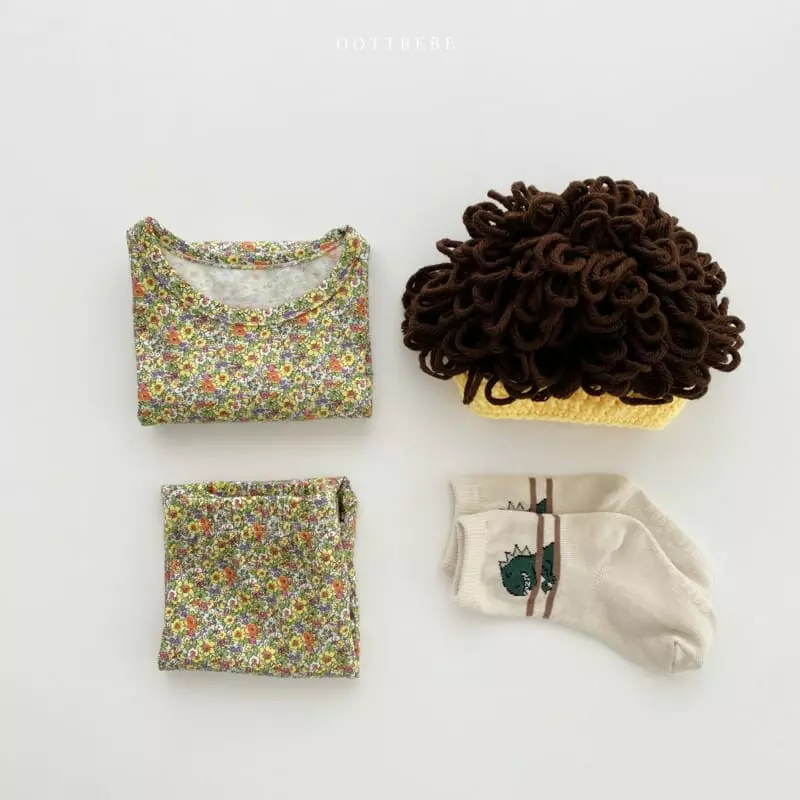 Oott Bebe - Korean Children Fashion - #prettylittlegirls - Flower Pot Easywear - 6