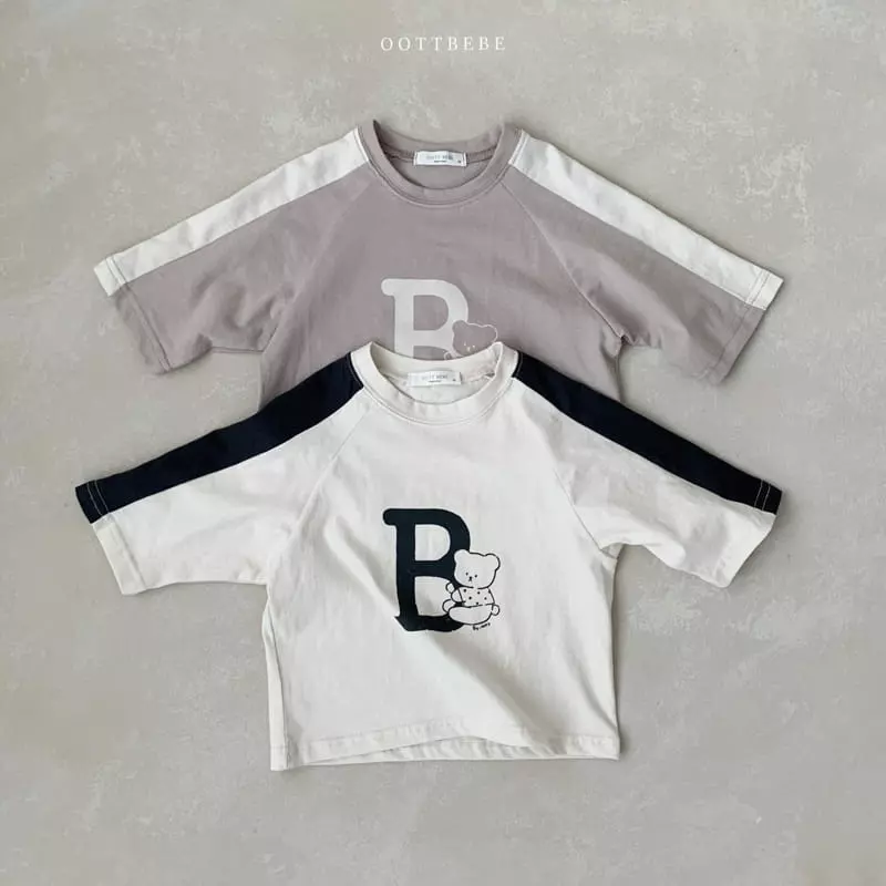Oott Bebe - Korean Children Fashion - #prettylittlegirls - Bibi Raglan Tee - 3