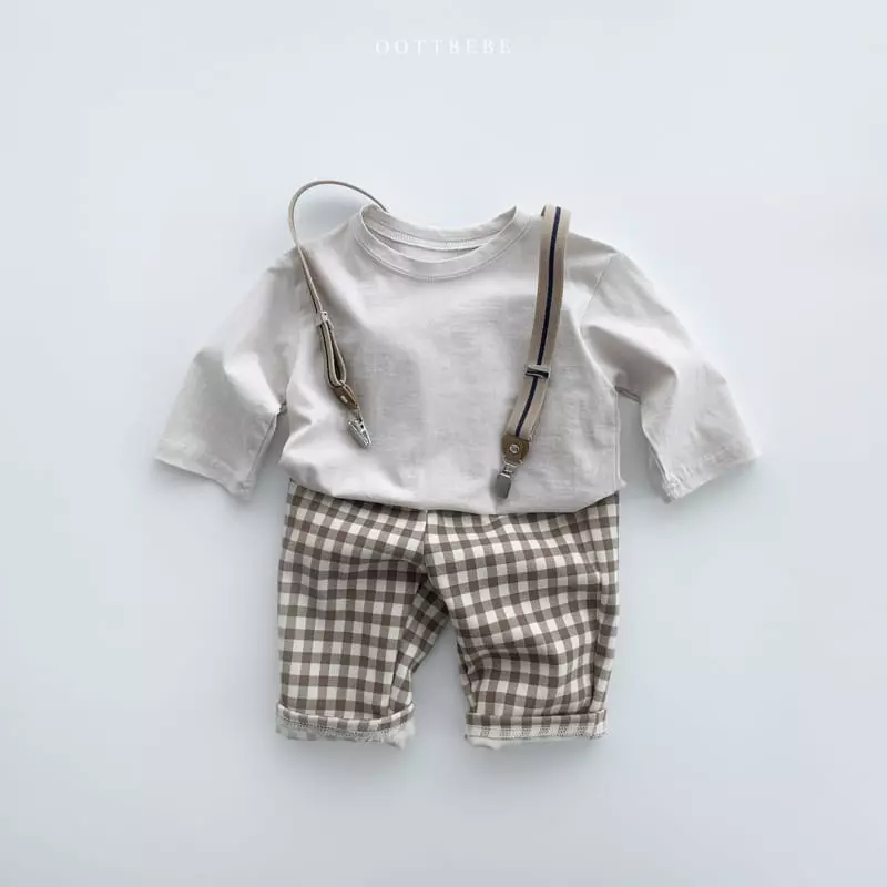 Oott Bebe - Korean Children Fashion - #stylishchildhood - Vans Check Pants - 2