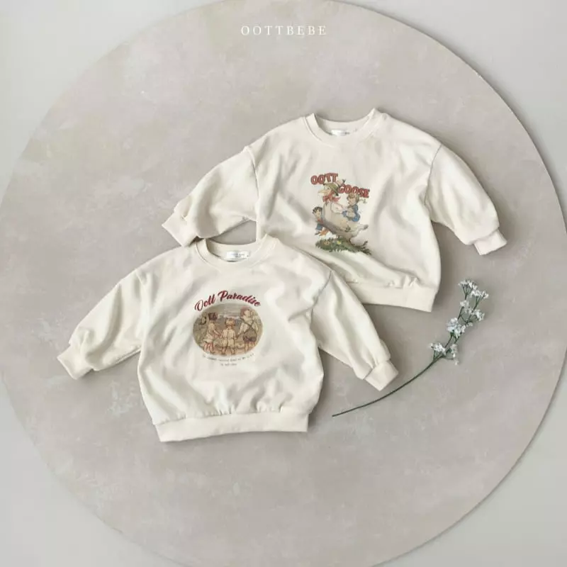 Oott Bebe - Korean Children Fashion - #todddlerfashion - Paradise Sweatshirt - 9
