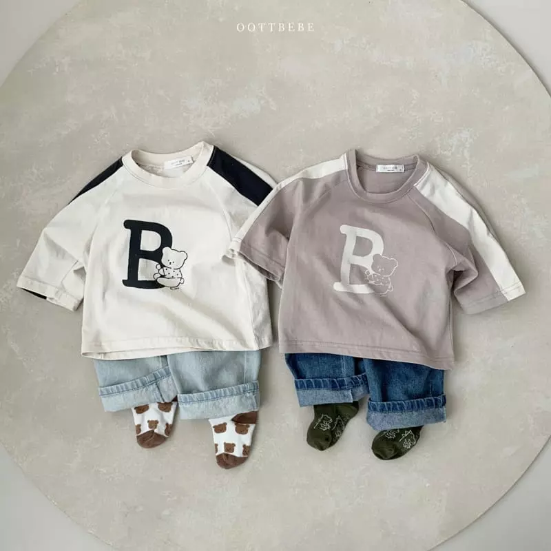Oott Bebe - Korean Children Fashion - #prettylittlegirls - Bibi Raglan Tee - 4