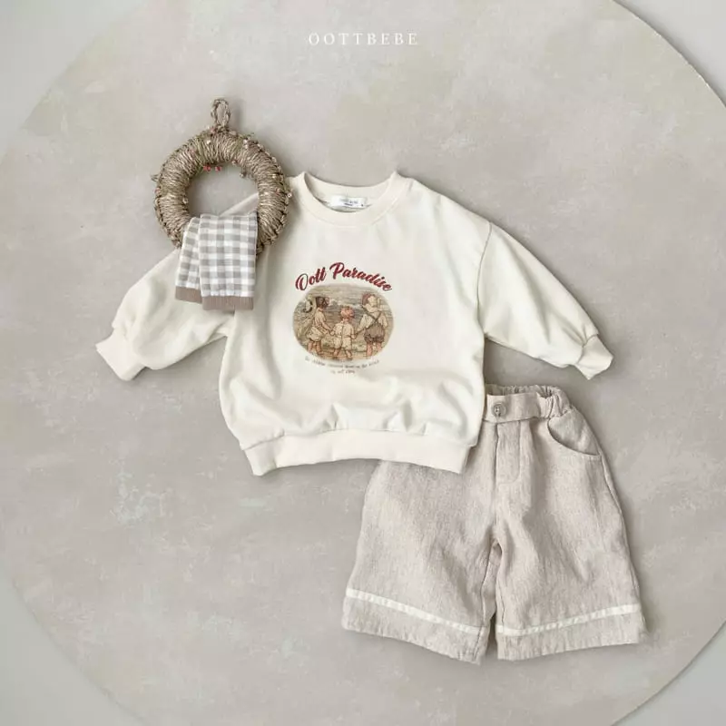 Oott Bebe - Korean Children Fashion - #toddlerclothing - Paradise Sweatshirt - 10
