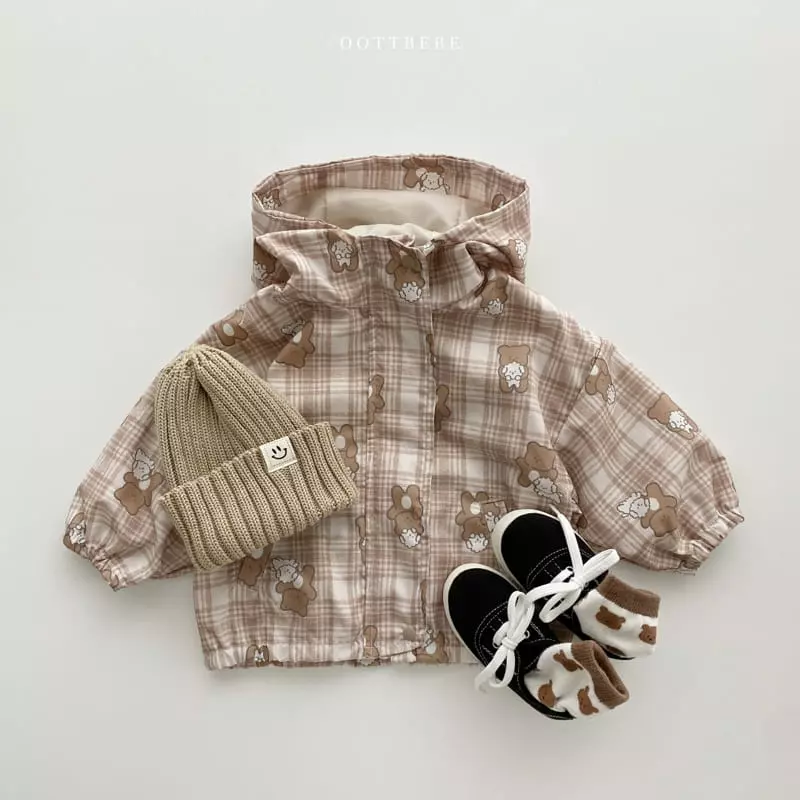 Oott Bebe - Korean Children Fashion - #toddlerclothing - Toy Teddy Windbreaker - 8