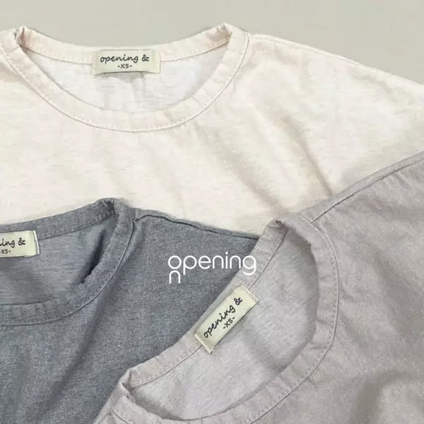 Opening & - Korean Children Fashion - #Kfashion4kids - Vintage 16 Tee - 9