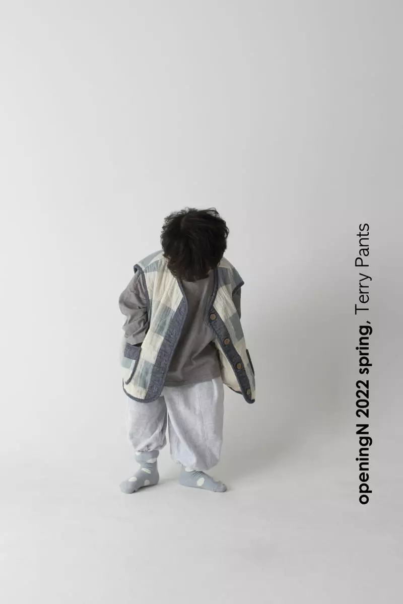 Opening & - Korean Children Fashion - #Kfashion4kids - Terry Pants