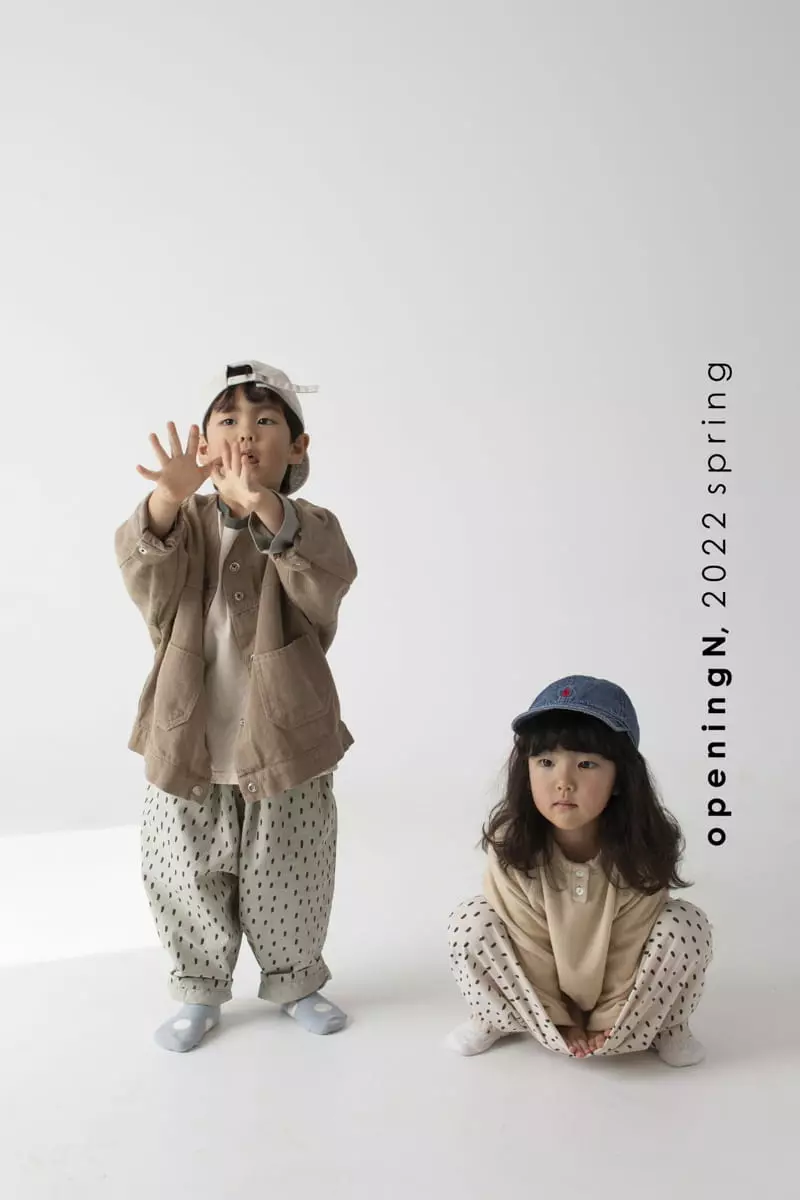 Opening & - Korean Children Fashion - #Kfashion4kids - Local Vintage Jacket - 12