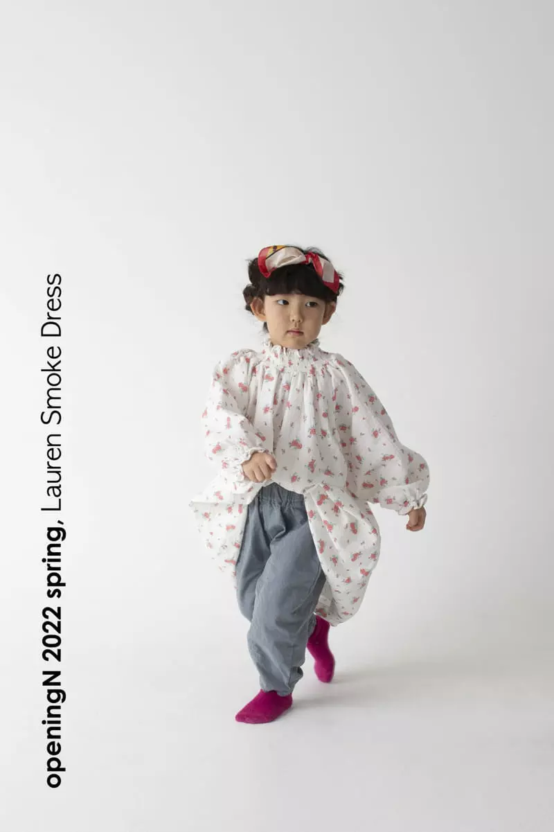 Opening & - Korean Children Fashion - #Kfashion4kids - Roren Smocked One-piece - 9