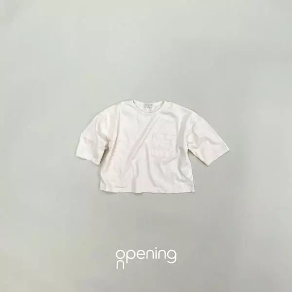 Opening & - Korean Children Fashion - #childofig - Vintage 16 Tee