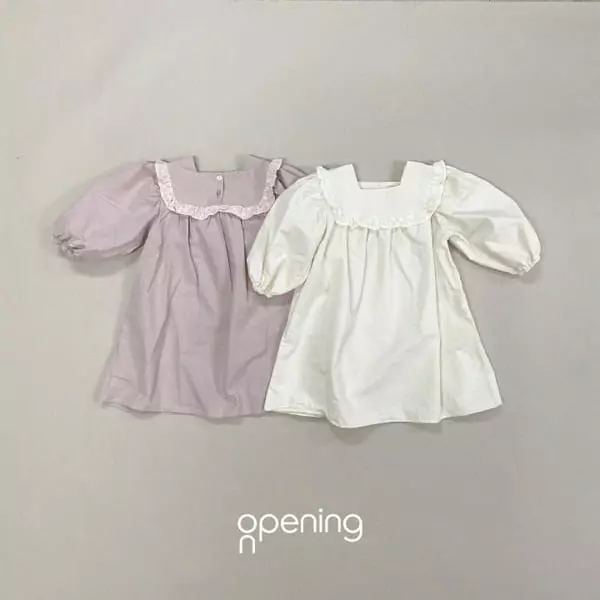 Opening & - Korean Children Fashion - #childofig - Star Flower One-piece - 6