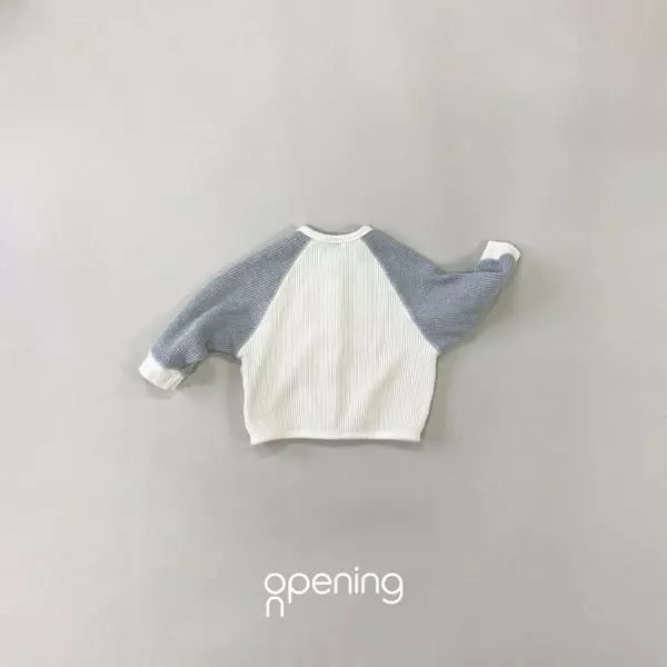 Opening & - Korean Children Fashion - #childofig - Cream Waffle Cardigan - 5