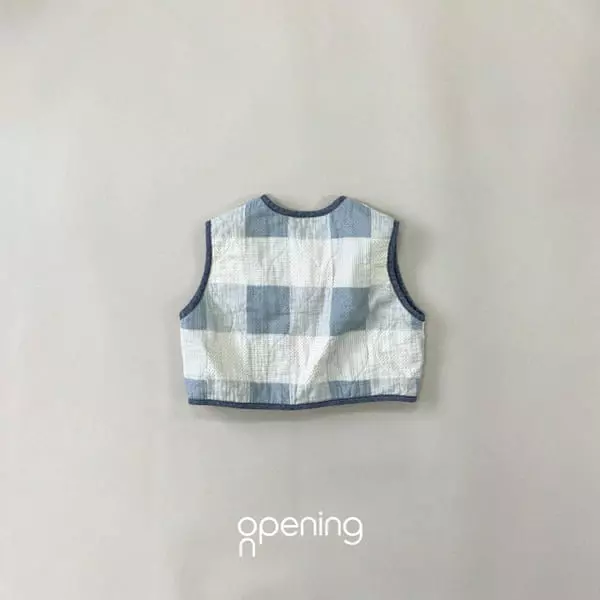 Opening & - Korean Children Fashion - #childofig - Denish Vest - 2