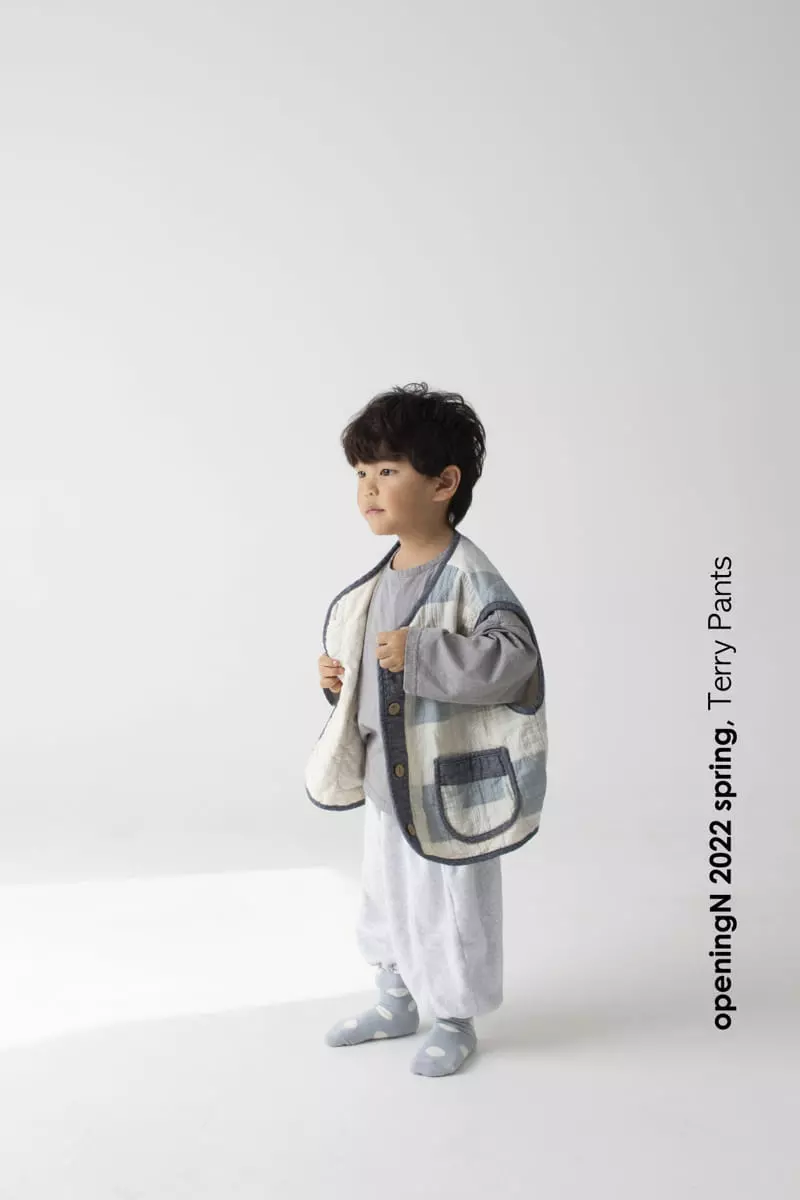 Opening & - Korean Children Fashion - #childofig - Terry Pants - 6