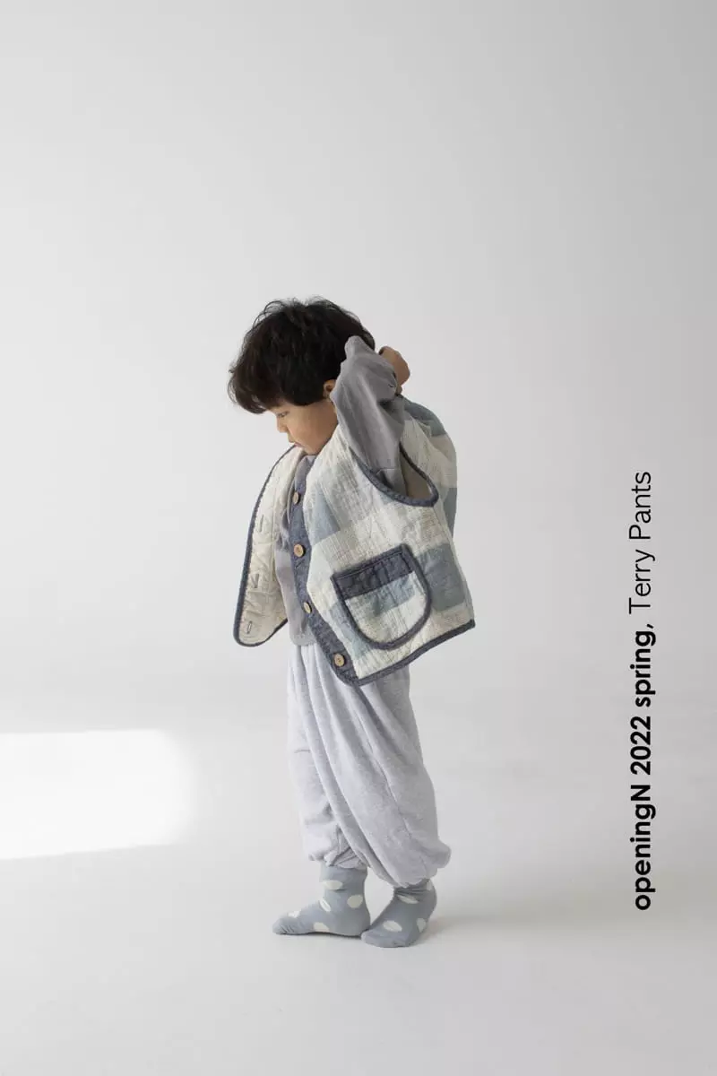 Opening & - Korean Children Fashion - #childofig - Terry Pants - 7