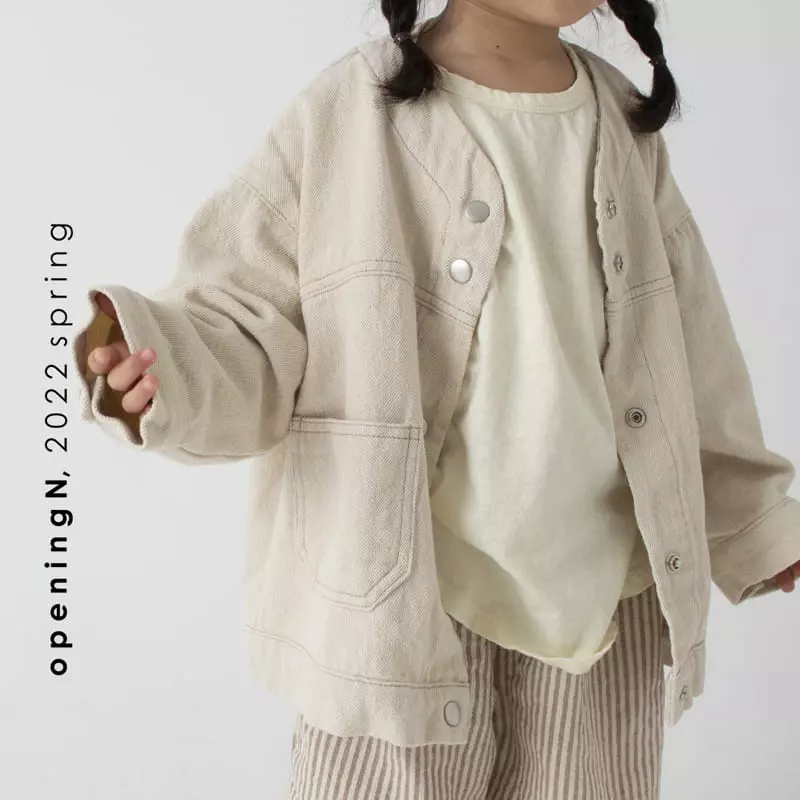 Opening & - Korean Children Fashion - #childofig - Local Vintage Jacket - 4