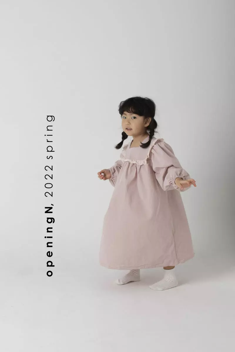 Opening & - Korean Children Fashion - #childofig - Star One-piece