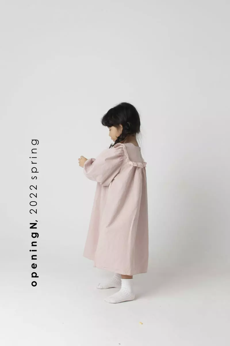 Opening & - Korean Children Fashion - #childofig - Star One-piece - 2
