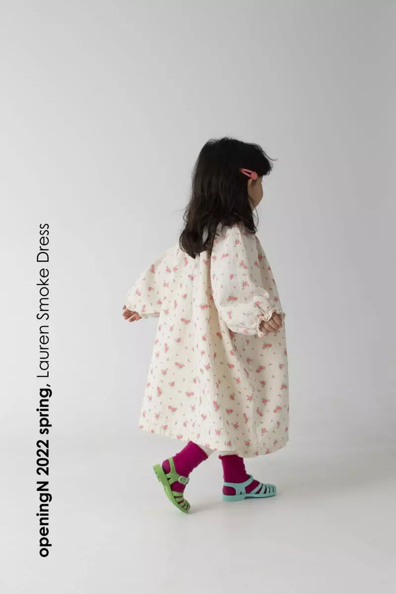 Opening & - Korean Children Fashion - #childofig - Roren Smocked One-piece