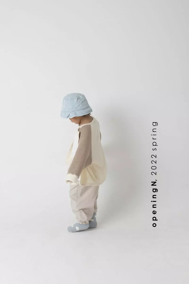 Opening & - Korean Children Fashion - #childofig - Cream Waffle Cardigan - 11