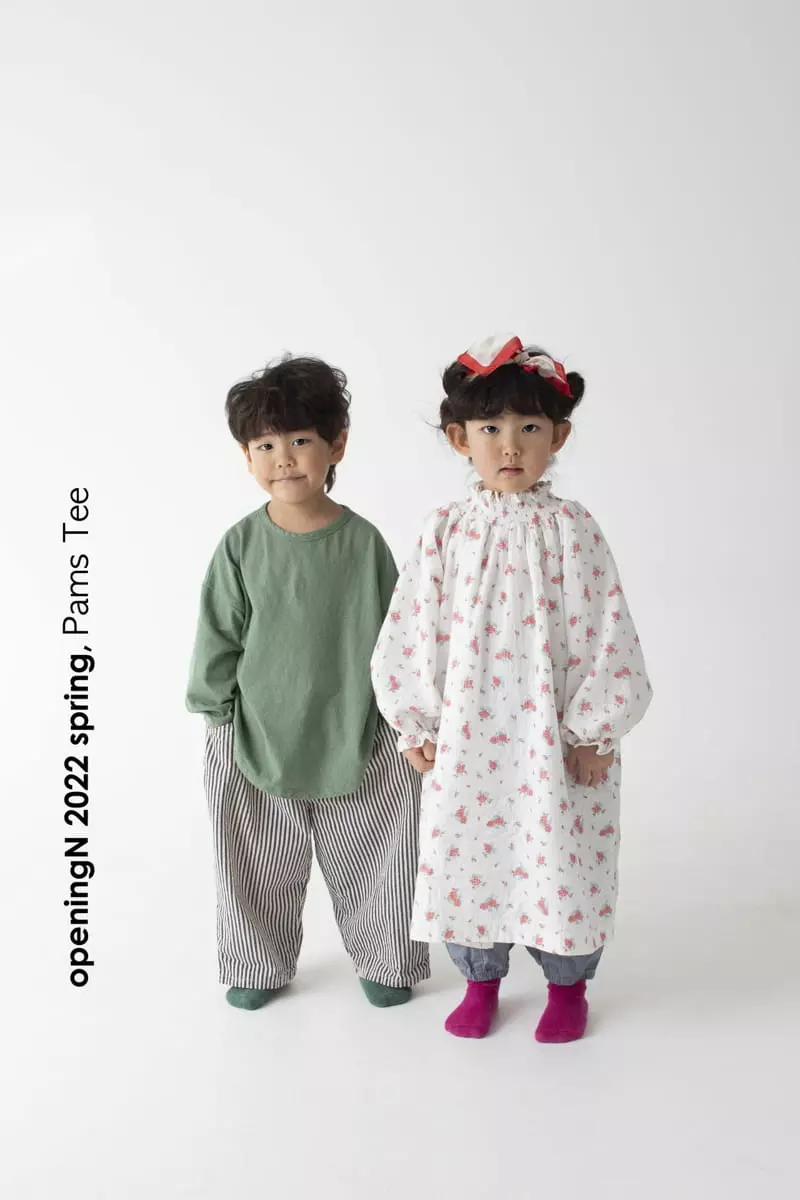 Opening & - Korean Children Fashion - #stylishchildhood - Pops Single Tee - 4