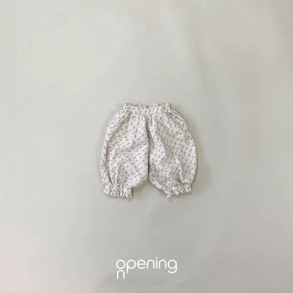 Opening & - Korean Children Fashion - #childrensboutique - Ohai Flower Pants - 3
