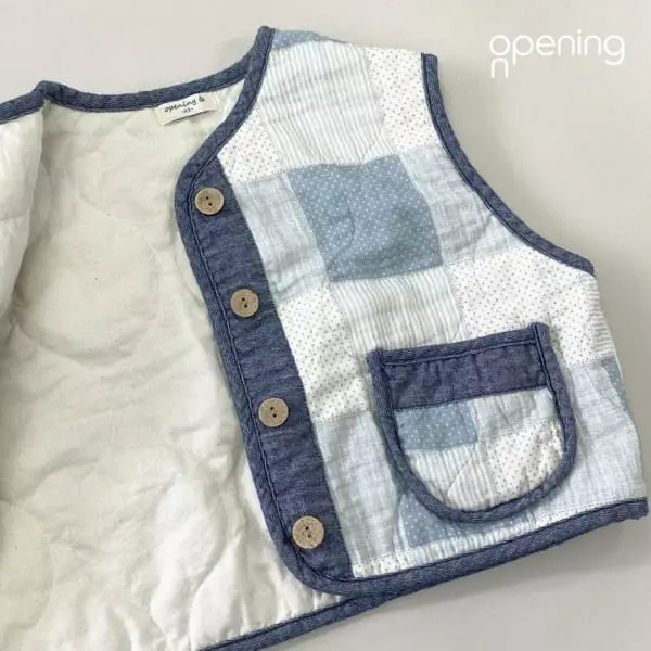 Opening & - Korean Children Fashion - #childrensboutique - Denish Vest - 3